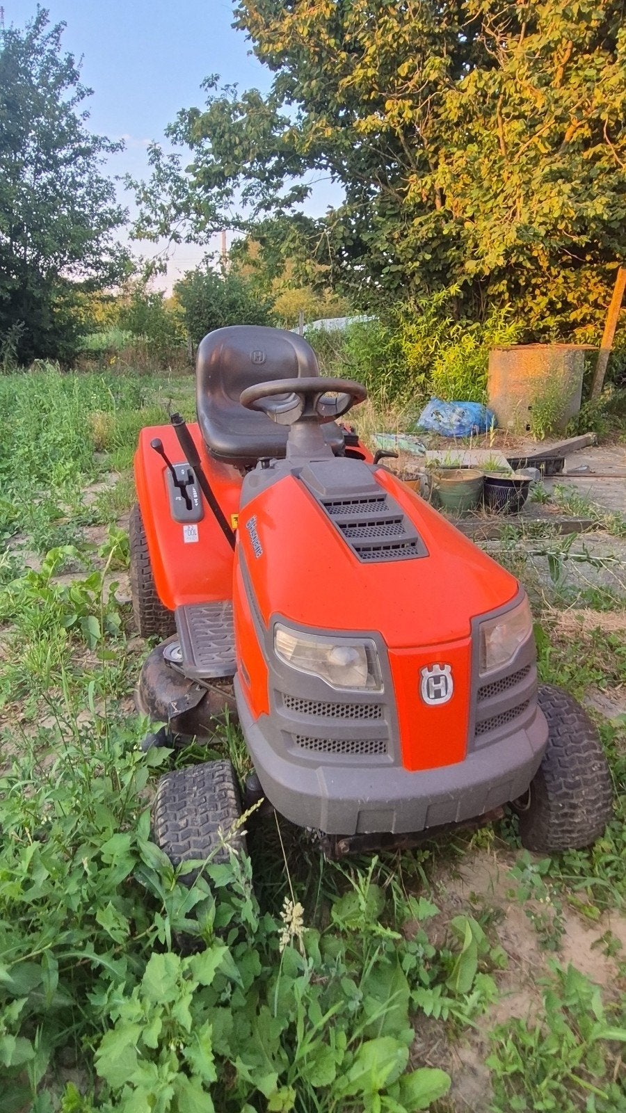 Husqvarna CTH140 Twin 2007, Tuin en Terras, Ophalen, Gebruikt, Husqvarna