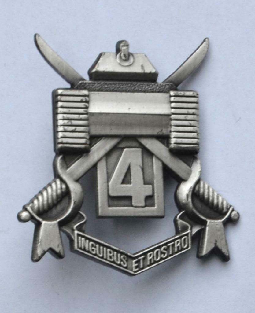Kenteken, 4de Verkenning Escadron RECCE, Herslag, Verzamelen, Ophalen of Verzenden, Landmacht, Embleem of Badge