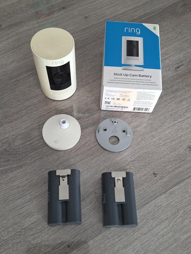 Ring Beveiligingscamera, Audio, Tv en Foto, Ophalen of Verzenden, Gebruikt