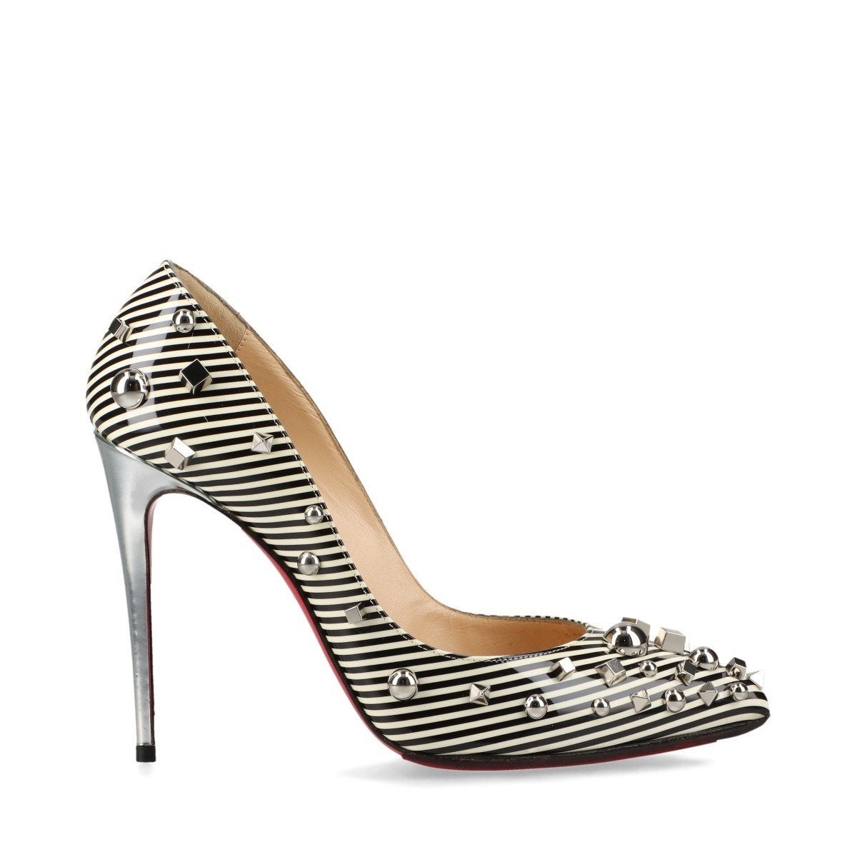 Louboutin Aimanta 37,5 pompen, Kleding | Dames, Schoenen, Pumps, Verzenden, Wit, Christian Louboutin