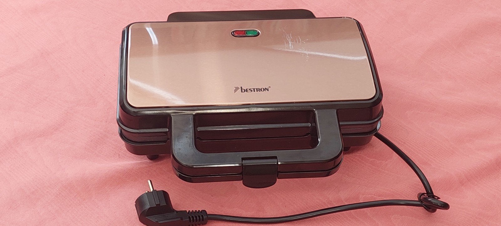 sandwich maker bestron, Elektronische apparatuur, Ophalen of Verzenden, Gebruikt