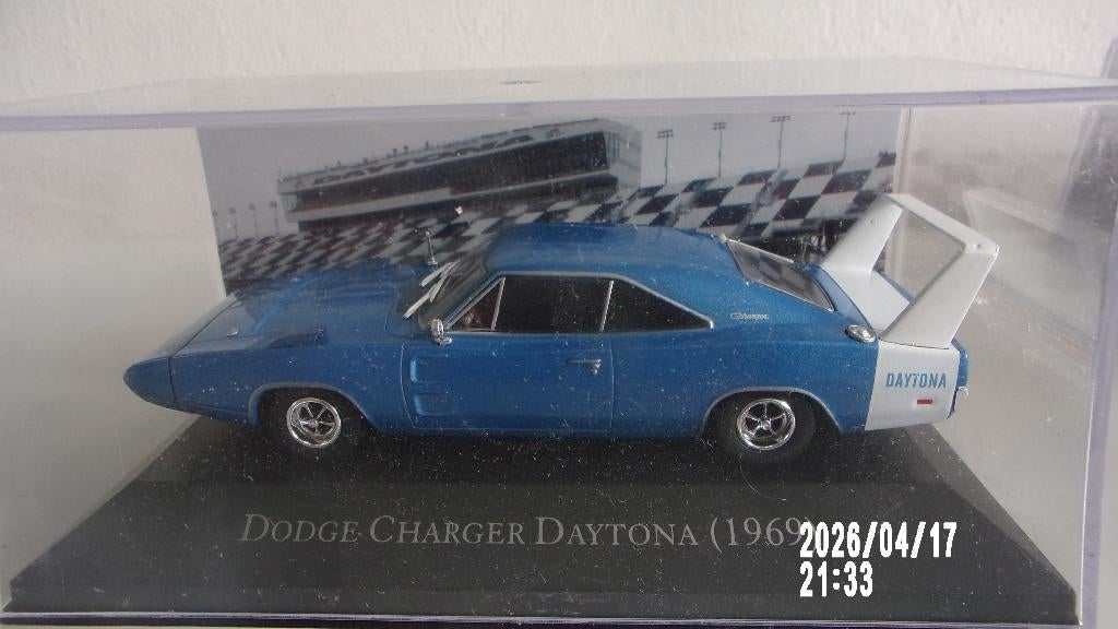 DODGE CHARGER DAYTONA 69.De AGOSTINI 1/43 COMME NEUVE., Ophalen of Verzenden, Zo goed als nieuw, Auto, Overige merken
