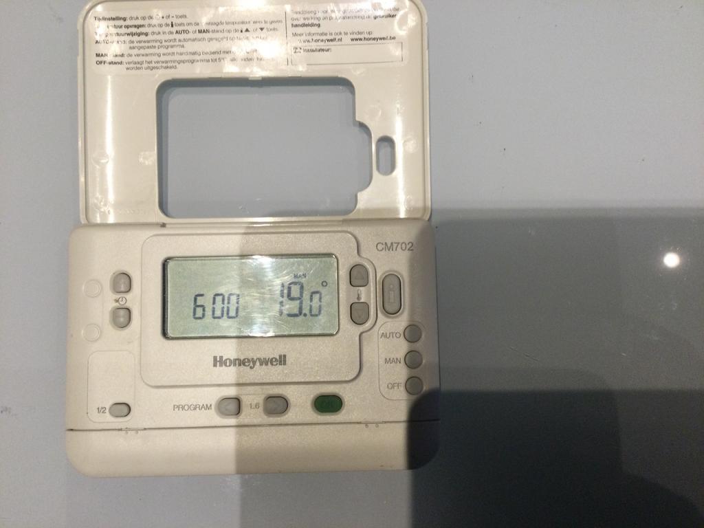 Honeywell cm702, Ophalen