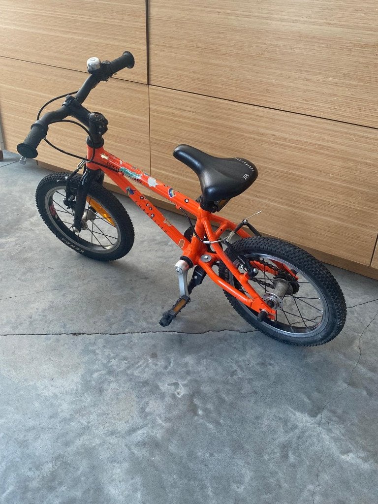 Vélo 14 pouces pour enfants Superlite Serious 5,8 kg, Frein sur jante, Superlite, Comme neuf, Enlèvement
