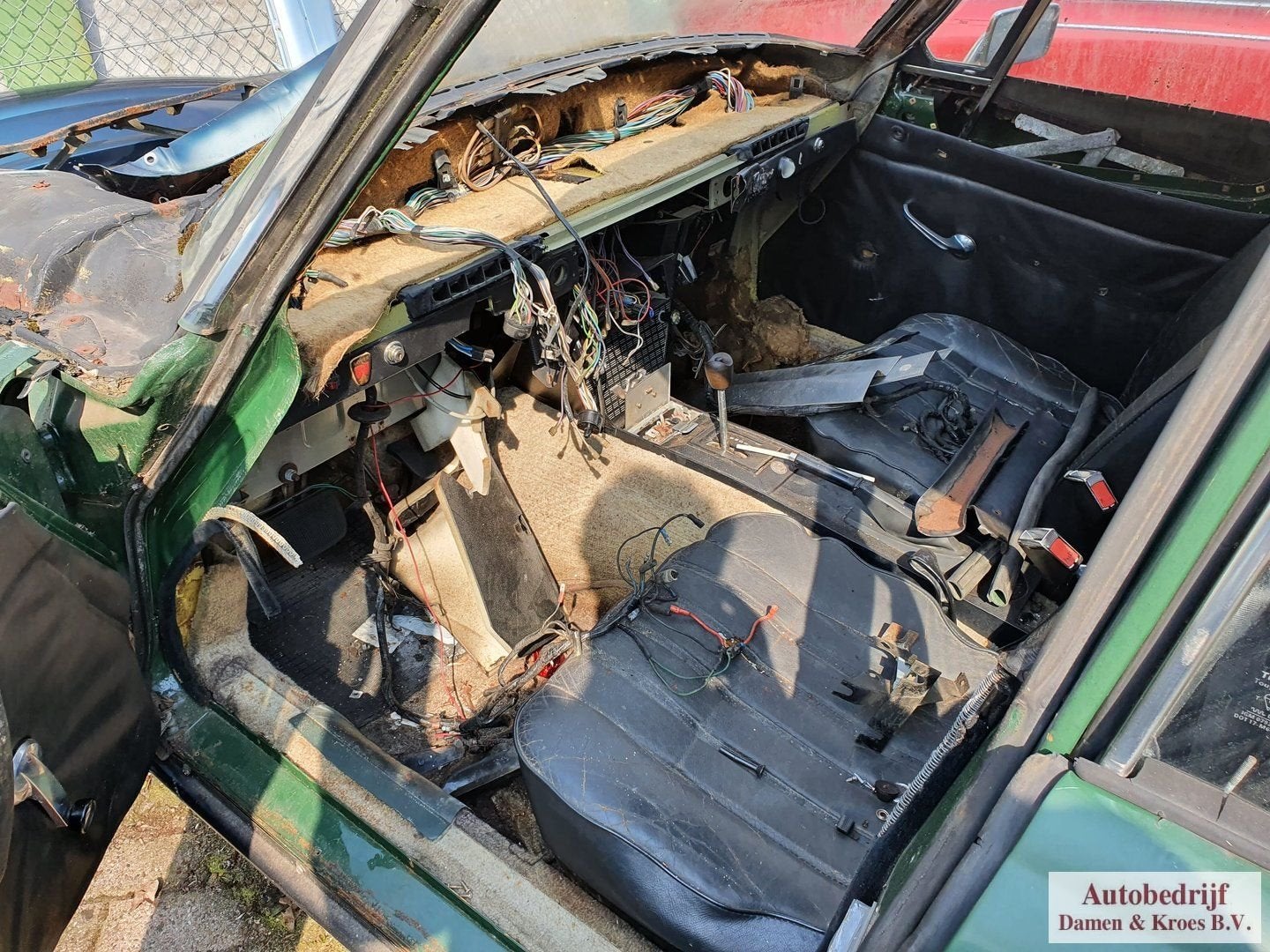 Rover 3500 groen green sedan 4 deurs voor onderdelen, -, -, Ophalen of Verzenden, -