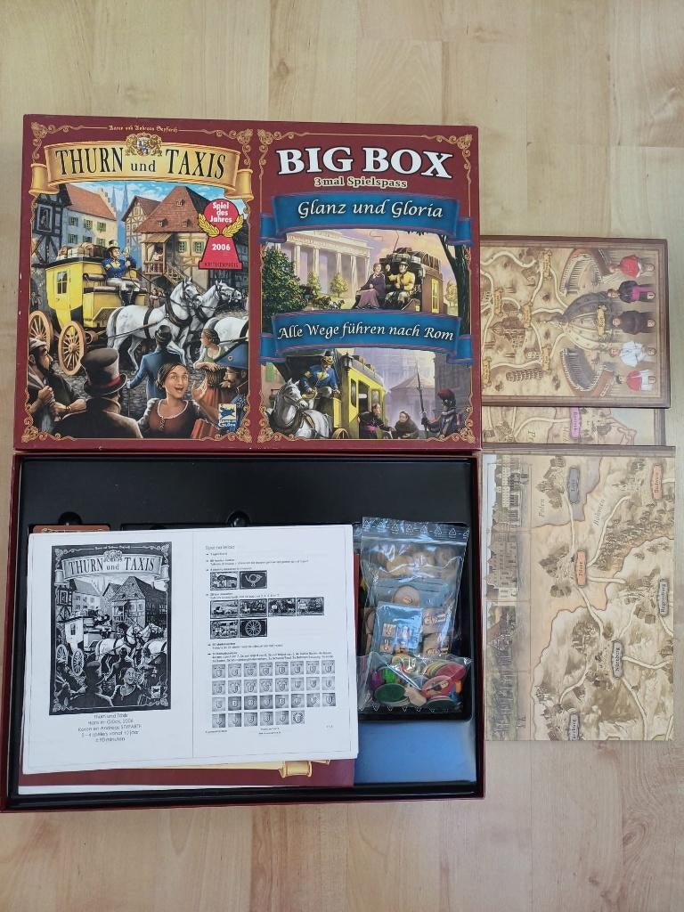 bordspellen Thurn und Taxis Big Box edition, Vijf spelers of meer, Ophalen of Verzenden, Nieuw