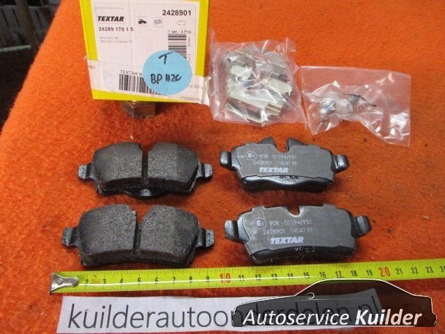 Remblokken achter Mercedes M klasse R klasse bp1128 Textar 2, Auto-onderdelen, -, Nieuw, Ophalen of Verzenden, -