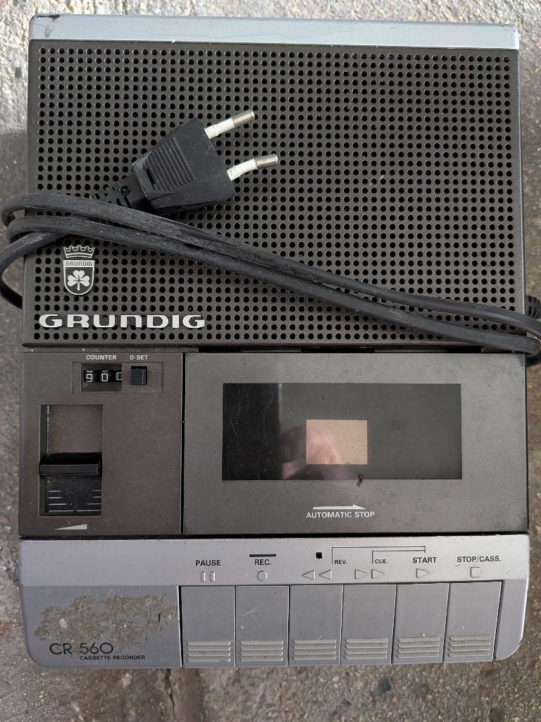 Magnétophone Grundig, Audio, Tv en Foto, Bandrecorder, Bandrecorder, Ophalen