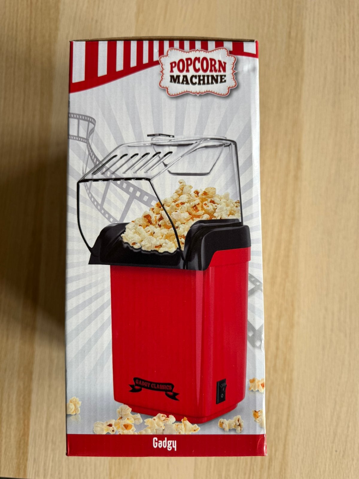 Popcorn machine, Tuin en Terras, Barbecue-accessoires, Ophalen of Verzenden, Nieuw