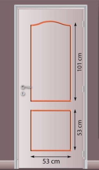 Moulures – déco de portes – kit à assembler, Enlèvement, Neuf