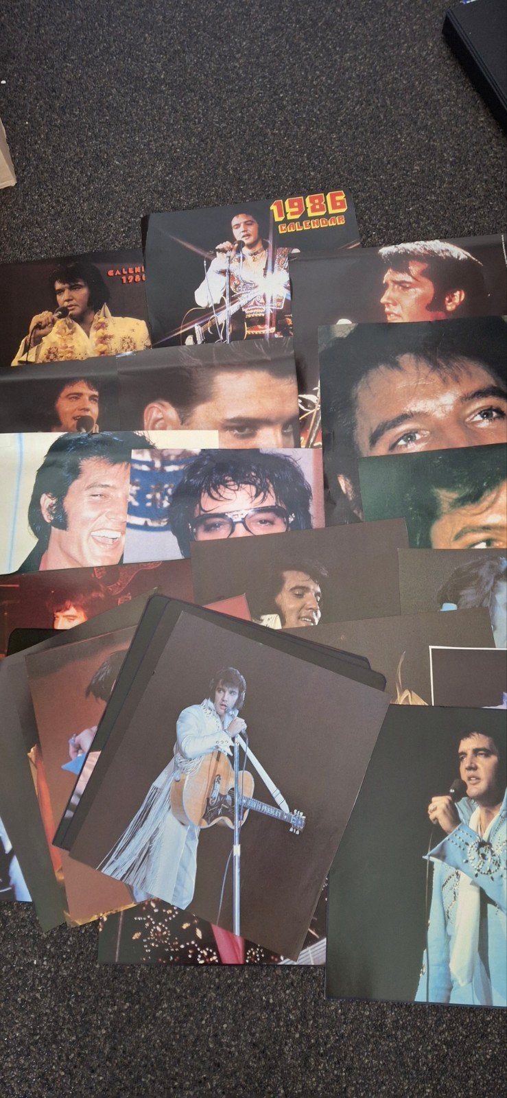 lot mini posters artiest Elvis Presley, Verzamelen, Rechthoekig Staand, A4 of kleiner, Ophalen of Verzenden, Zo goed als nieuw
