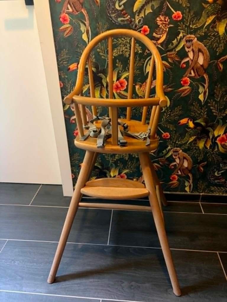 Chaise bébé (bois), Enfants & Bébés, Chambre d'enfant | Tables & Chaises, Enlèvement, Utilisé, Chaise(s)