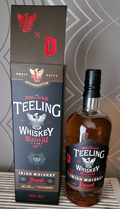 Duvel Teeling whiskey - batch 2, Collections, Enlèvement ou Envoi, Bouteille(s), Duvel