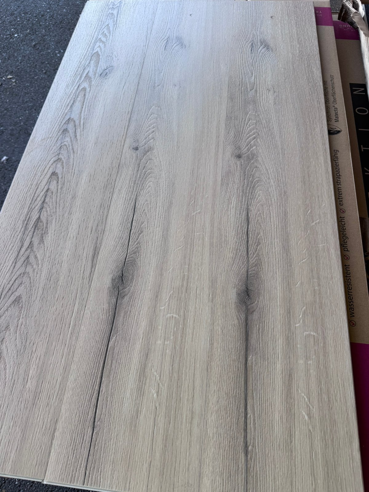Vinyl vloer met demping, Huis en Inrichting, Ophalen, 75 m² of meer, Nieuw, Crème