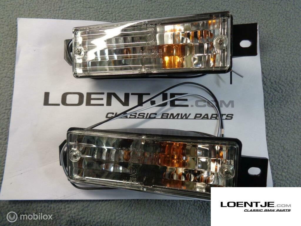 set heldere knipperlichten bmw e30, helder 325i 320i 318i et, Auto-onderdelen, Nieuw, Ophalen of Verzenden, BMW, BMW