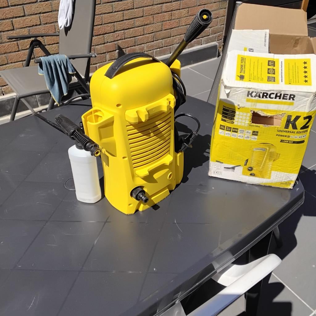 Compakte Karcher, Tuin en Terras, Ophalen