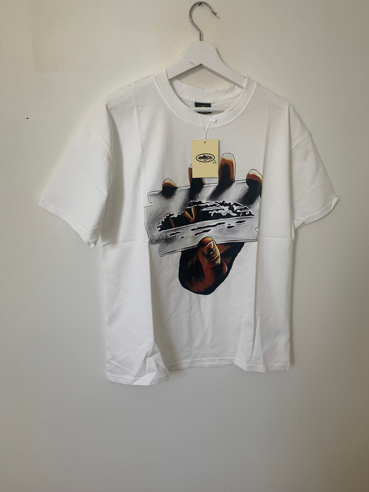 Tee-shirt Corteiz !, Envoi, Comme neuf, Taille 48/50 (M), Blanc