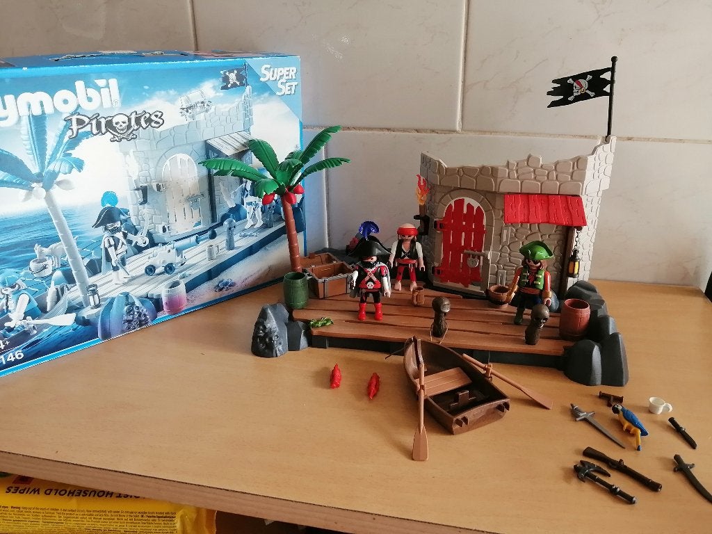 Playmobil Pirates SuperSet Forteresse 6146, Kinderen en Baby's, Speelgoed | Playmobil, Ophalen of Verzenden, Pirates, Figuren