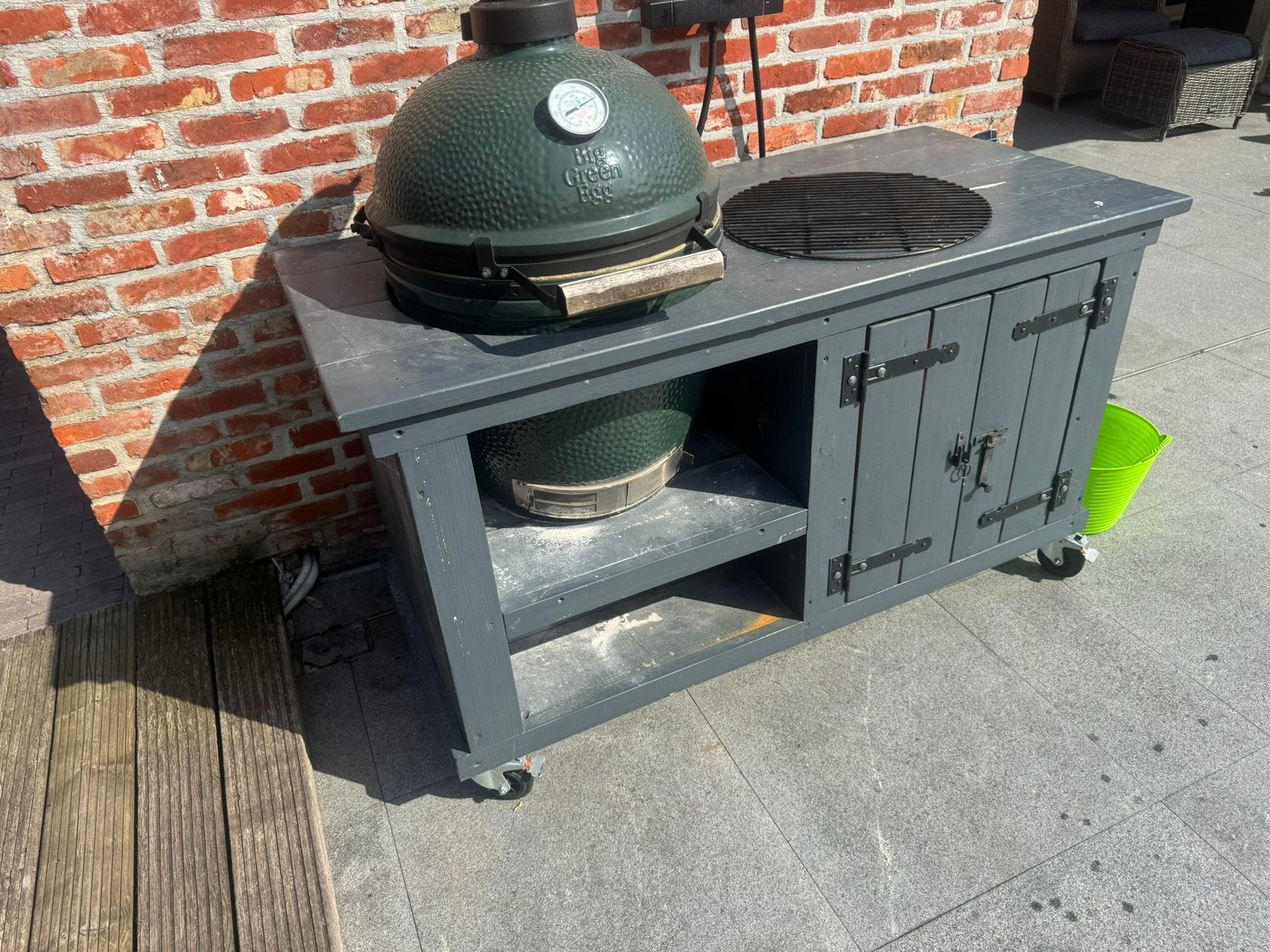 Big Green Egg Large (L), Ophalen, Gebruikt