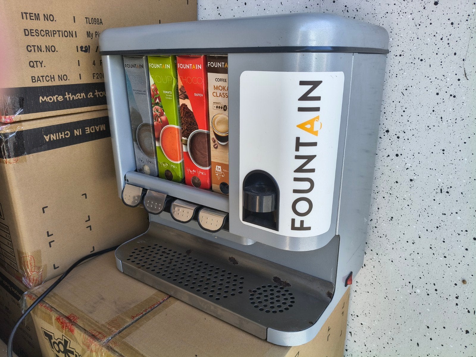 Fountain Classic CF4 Koffiemachine / Drankenautomaat (Getest, Ophalen of Verzenden, Gebruikt, Combi