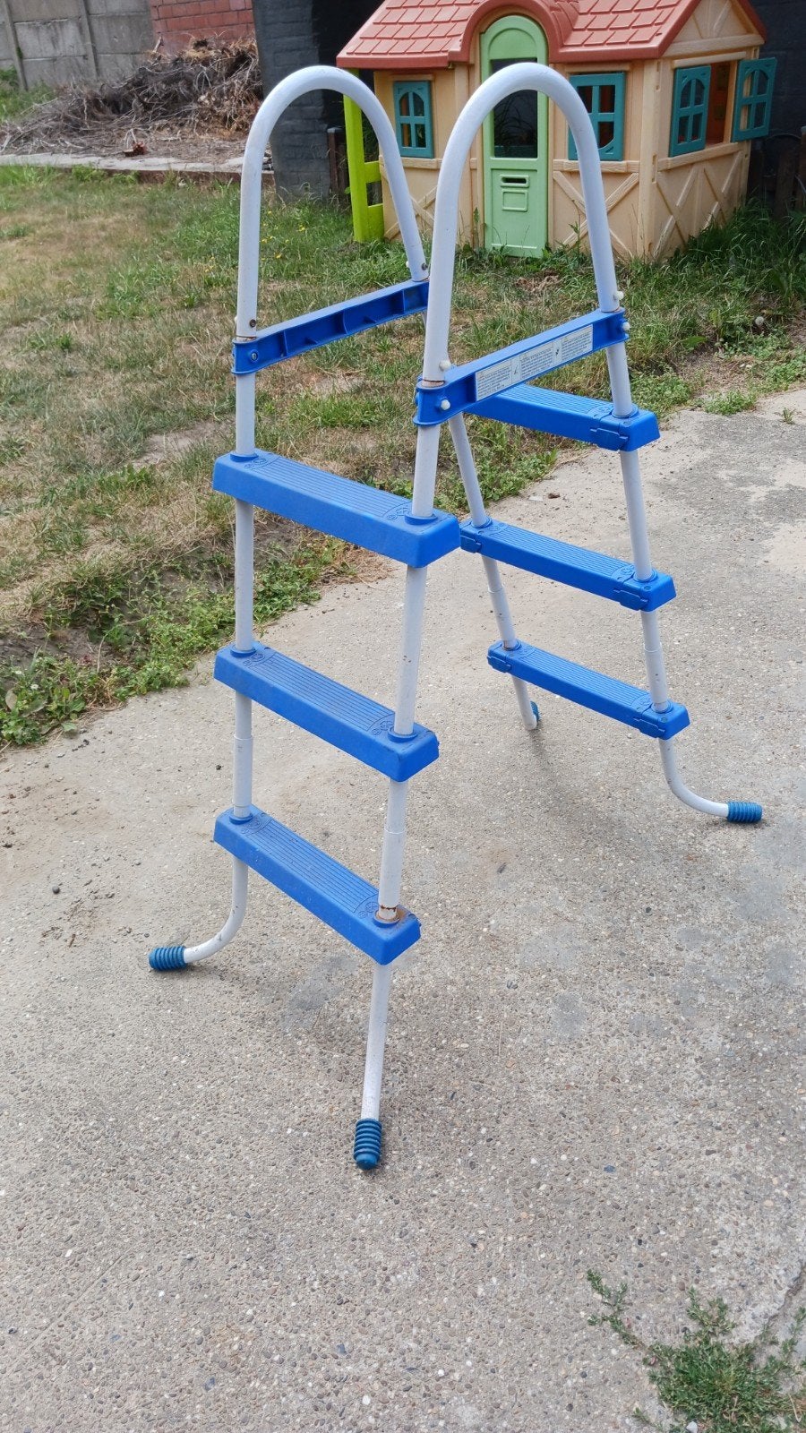 Zwembad ladder, Tuin en Terras, Zwembad-toebehoren, Ophalen, Gebruikt, Ladder
