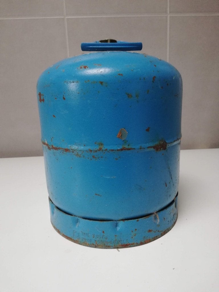 gasfles 2,5 liter, Ophalen, Gebruikt