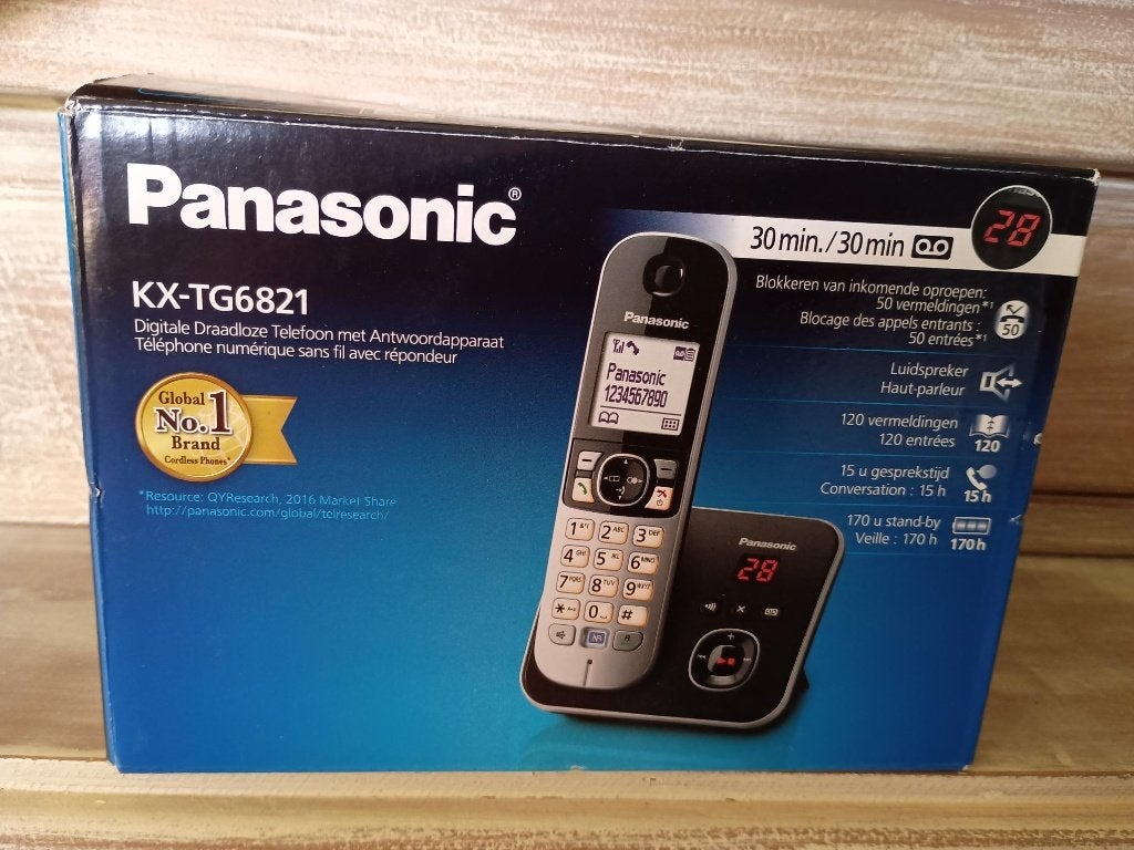 panasonic draagbare telefoon, Ophalen, Zo goed als nieuw, 1 handset