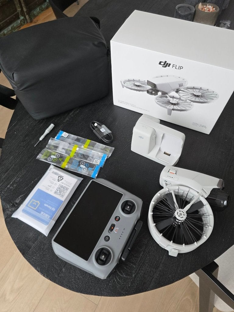 DJI Flip nieuwstaat garantie tot Nov 2027, Ophalen, Cameradrone, Zo goed als nieuw, DJI
