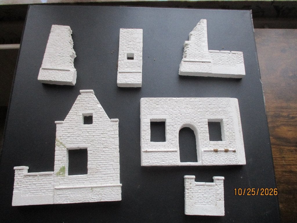 Verlinden 1/35. Huis ruïne, Hobby en Vrije tijd, Ophalen of Verzenden, 1:35 tot 1:50
