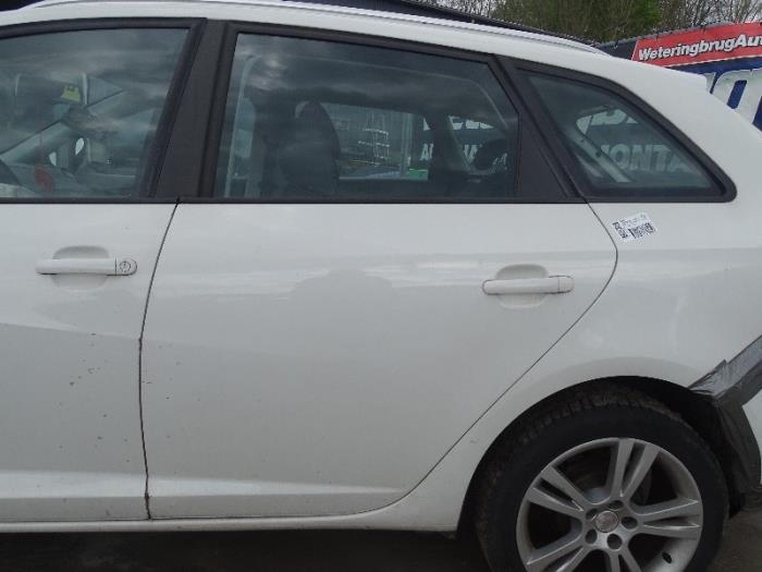 Portier 4Deurs links-achter van een Seat Ibiza (LB9A), Gebruikt, -, Deur, -