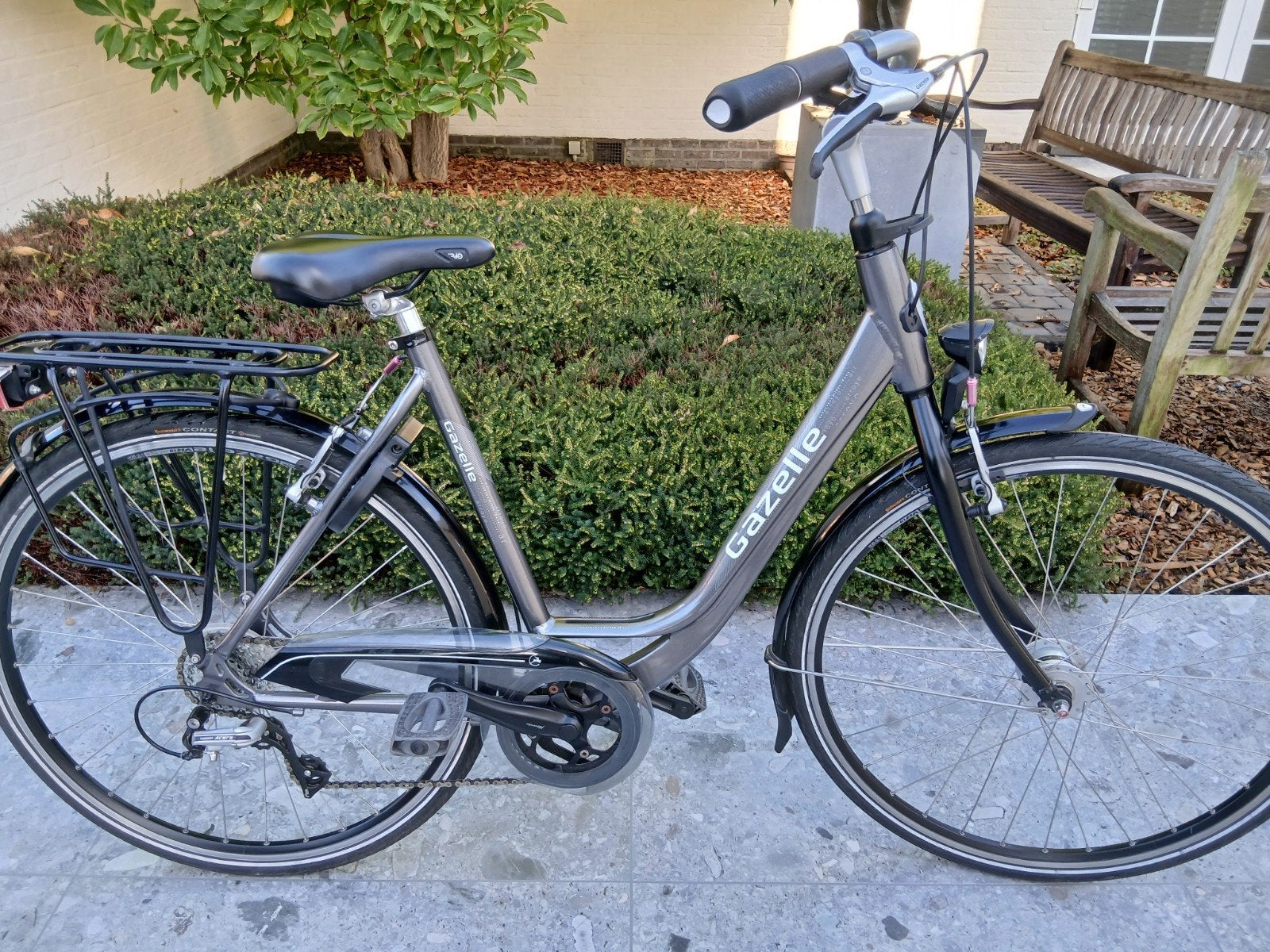 Damesfiets, Gazelle., Fietsen en Brommers, Ophalen, Gazelle, Versnellingen