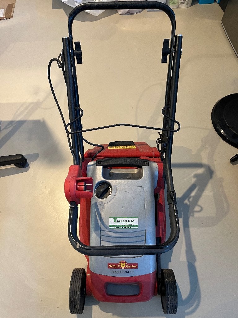 Grasmaaier, Ophalen, Gebruikt, Elektrische grasmaaier, WOLF-Garten