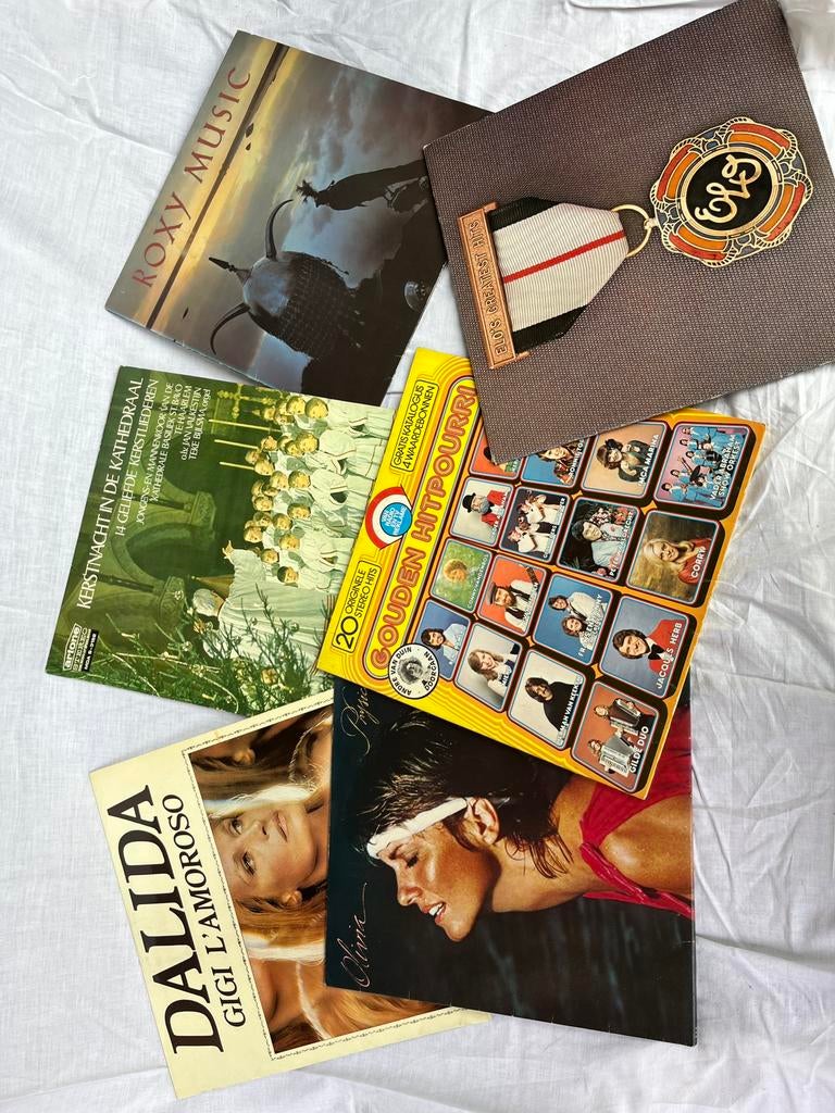 Lot lp’s, Enlèvement, Utilisé