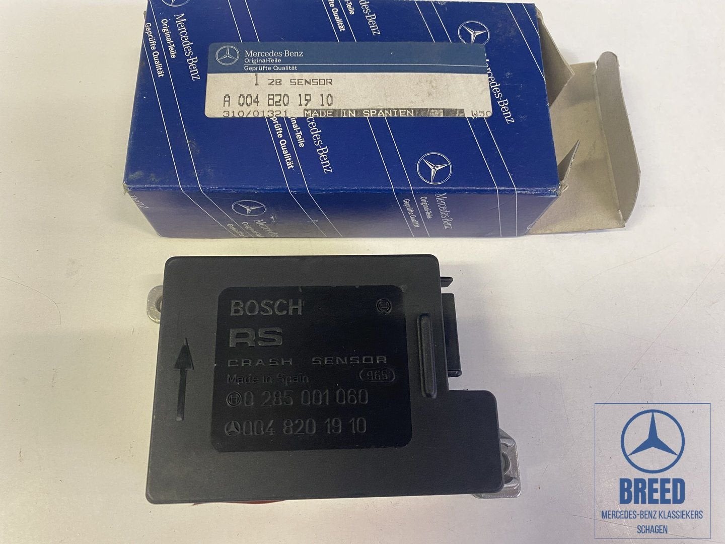 NOS airbagsensor Mercedes-Benz R107 W123 W124 W126 R129 W140, Auto-onderdelen, Dashboard en Schakelaars, -, Nieuw, Ophalen of Verzenden
