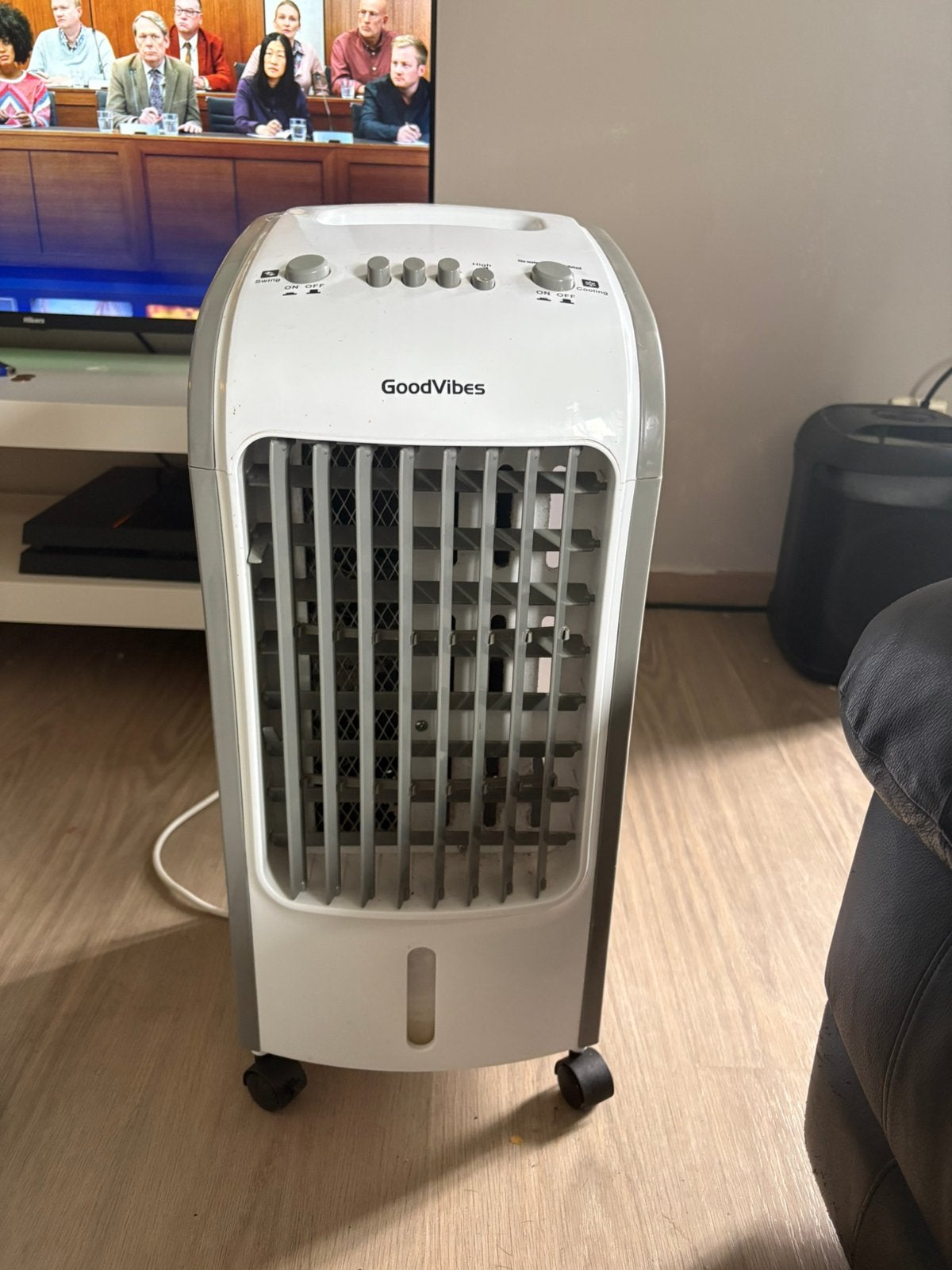 Aircooler, Ophalen, Zo goed als nieuw