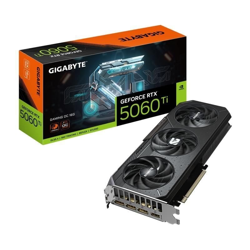 Gigabyte GeForce RTX 5060 Ti Gaming OC 16G, Computers en Software, Videokaarten, Ophalen, Overige soorten, Zo goed als nieuw, HDMI