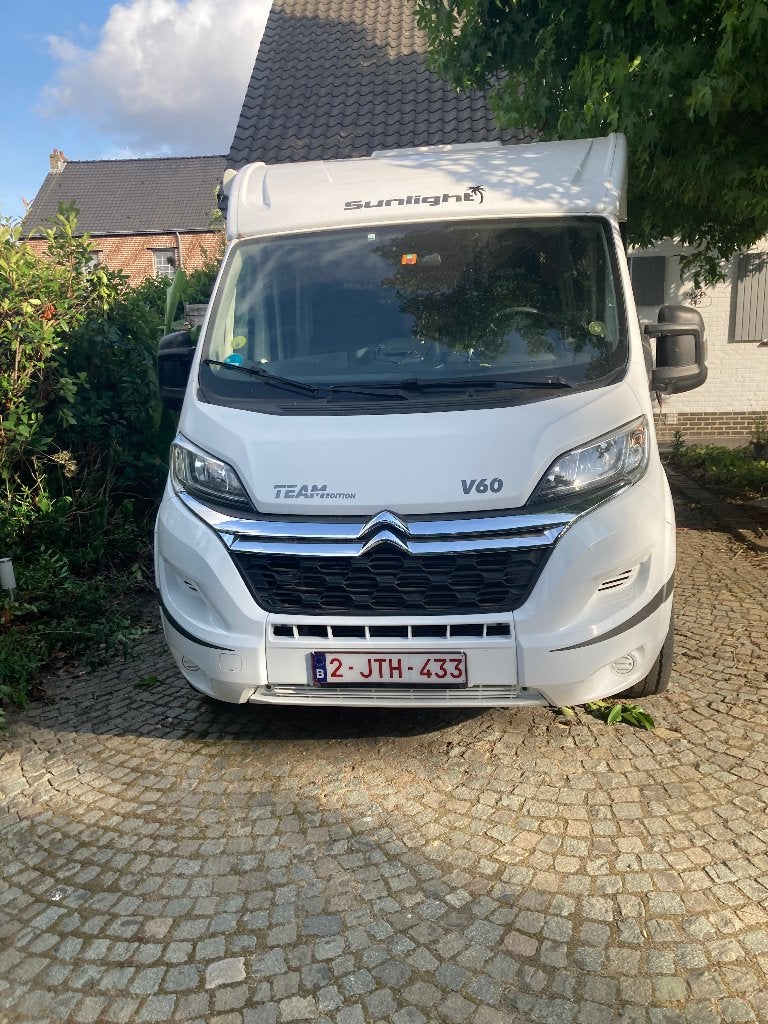 camper capron citroen 2020 , 42.000 km,6d!, Standaard zit, Sunlight, Tot en met 3, Particulier