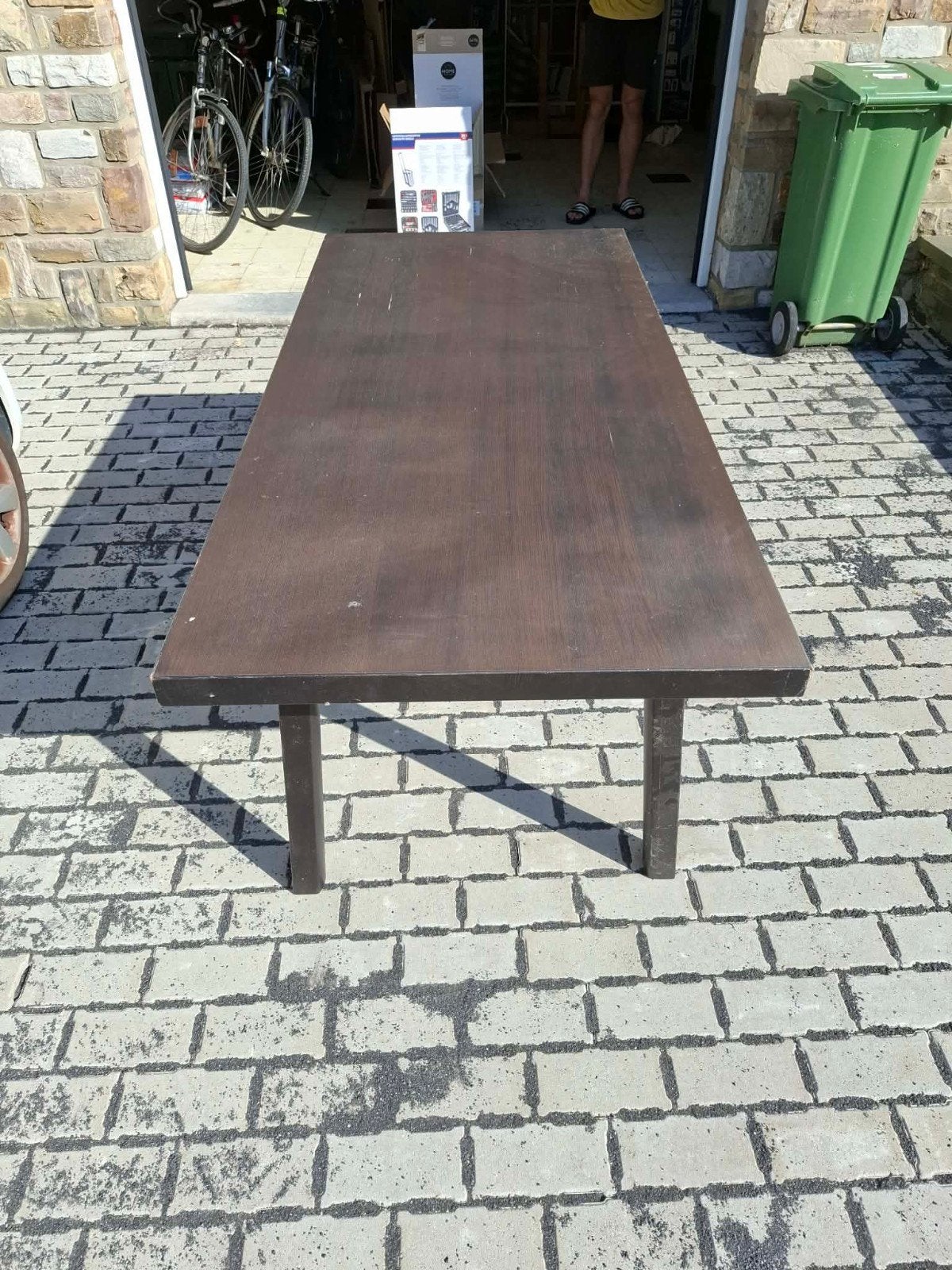 Houten eettafel vasina Ikea, Huis en Inrichting, Tafels | Eettafels, Ophalen