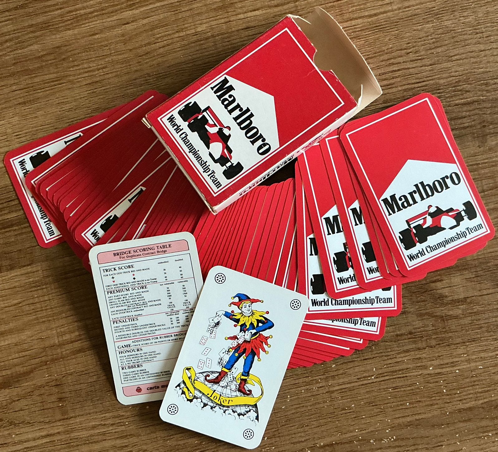 Kaartspel MARLBORO, Ophalen of Verzenden, Zo goed als nieuw, Speelkaart(en)