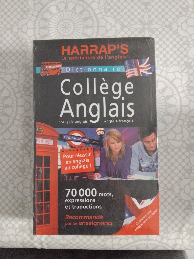 Dictionnaire Harrap's d'anglais, Boeken, Ophalen of Verzenden, Nieuw, Frans