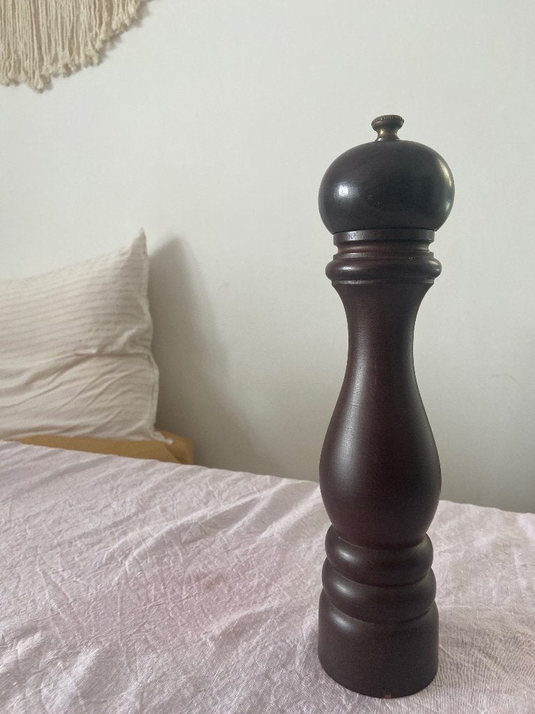 Peugeot zoutmolen 27cm, Huis en Inrichting, Keuken | Keukenbenodigdheden, Overige typen, Ophalen, Hout, Bruin
