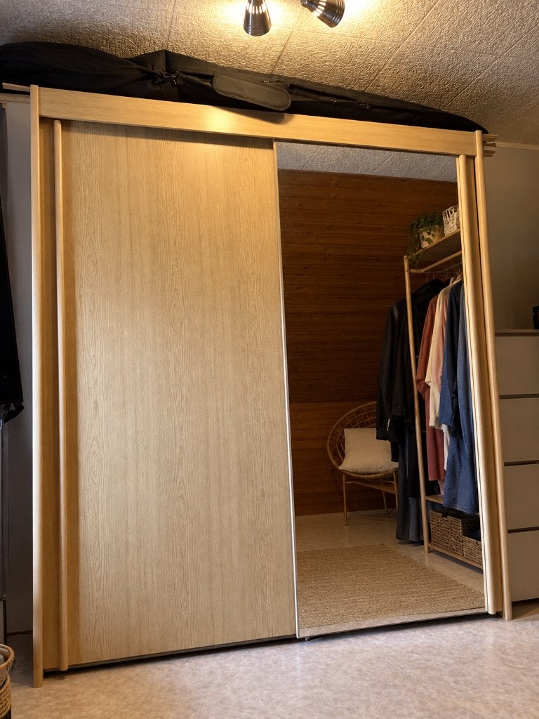 Armoire à portes coulissantes, Maison & Meubles, 200 cm ou plus, Enlèvement, Utilisé, 200 cm ou plus