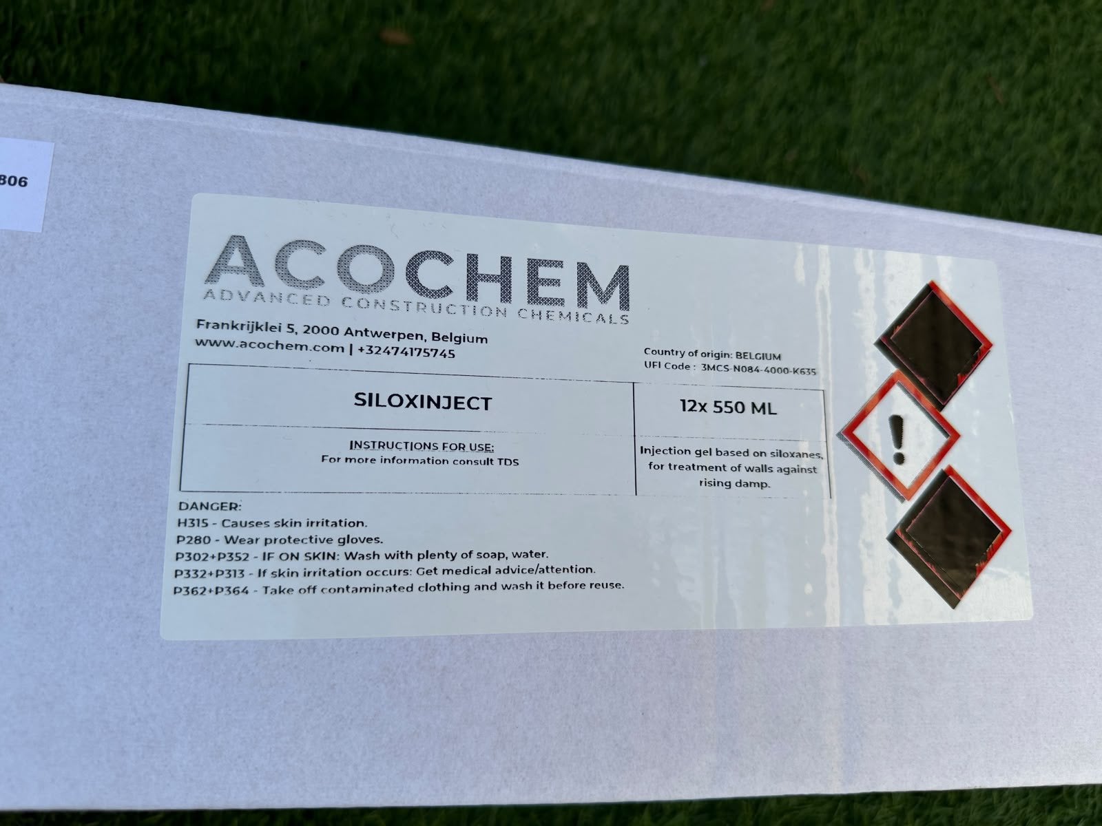 Gel injectable contre les remontées d'humidité, Bricolage & Construction, Enlèvement, Autres matériaux, Isolation des murs, Neuf