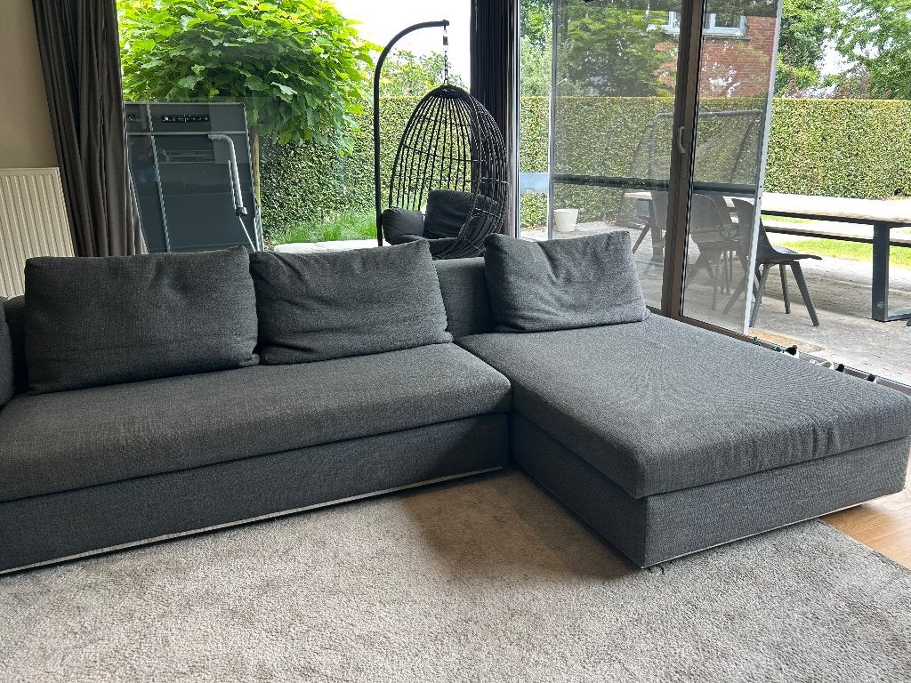 Zetel / zitbank / sofa U-vorm, Huis en Inrichting, Ophalen, Gebruikt, 300 cm of meer, Vierpersoons of meer