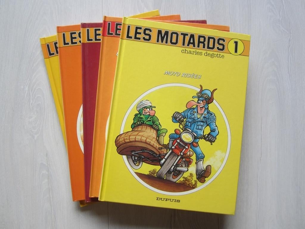 Les motards - 4,00Eur / pièce, Livres, BD, Plusieurs BD, Enlèvement ou Envoi, Comme neuf, Charles Degotte