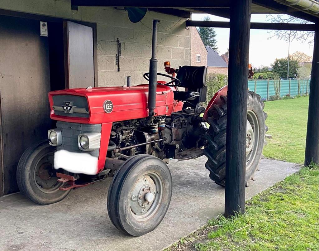 Massey ferguson 135, Ophalen, Massey Ferguson