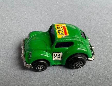 Vintage diecast Seca VW kever speelgoedauto met tractie, Ophalen, Gebruikt, Auto
