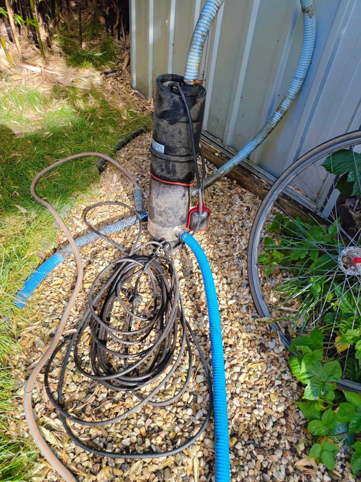 Pomp regenwaterput Grundfos, Ophalen, Gebruikt, Elektrisch, Dompelpomp