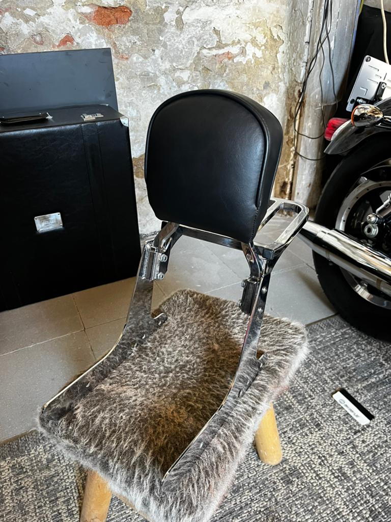Sissy bar + porte bagage amovible sportster harley, Motos, Particulier