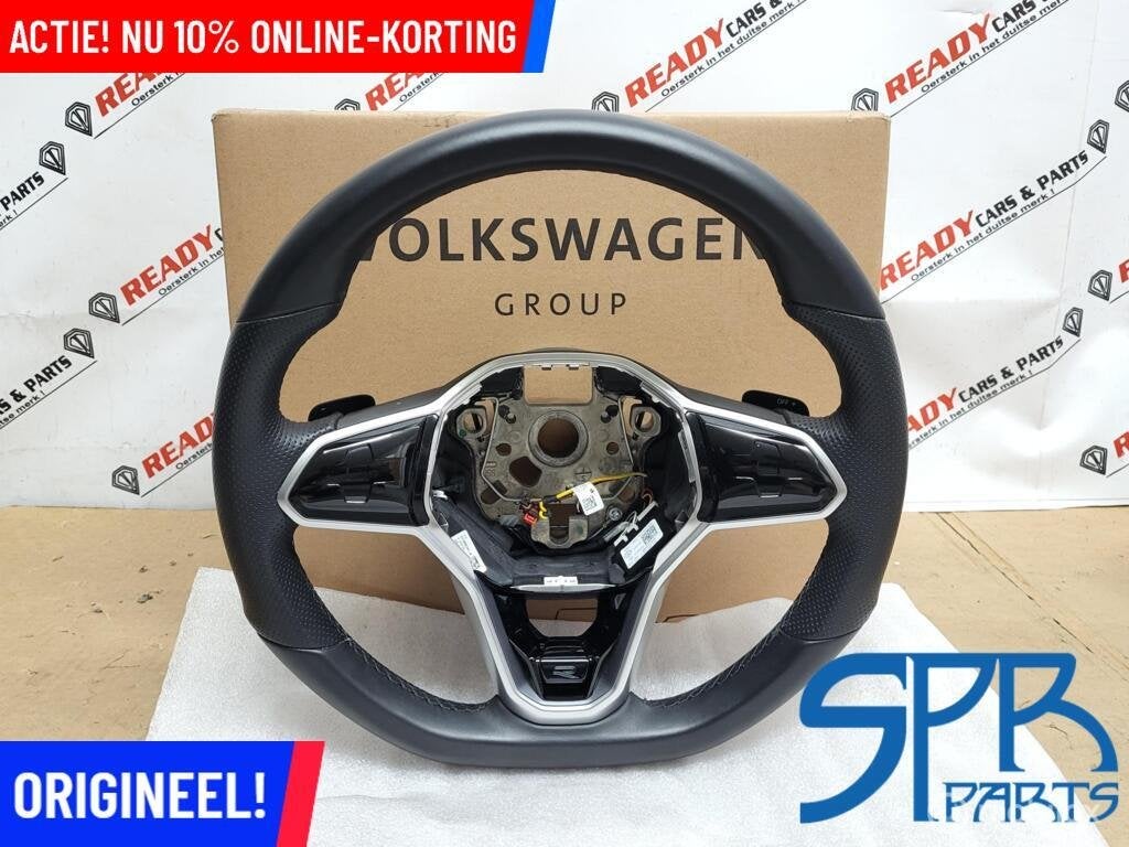 Stuurwiel STUUR VW Golf 8 VIII R-LINE TOUCHSCREEN F1 FLIPPER, Auto-onderdelen, Besturing, Volkswagen, Nieuw, Ophalen of Verzenden